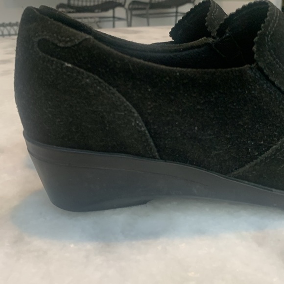 La Canadienne 💦WATERPROOF💦 Wedge Shoes Black 7.5 - Picture 5 of 10